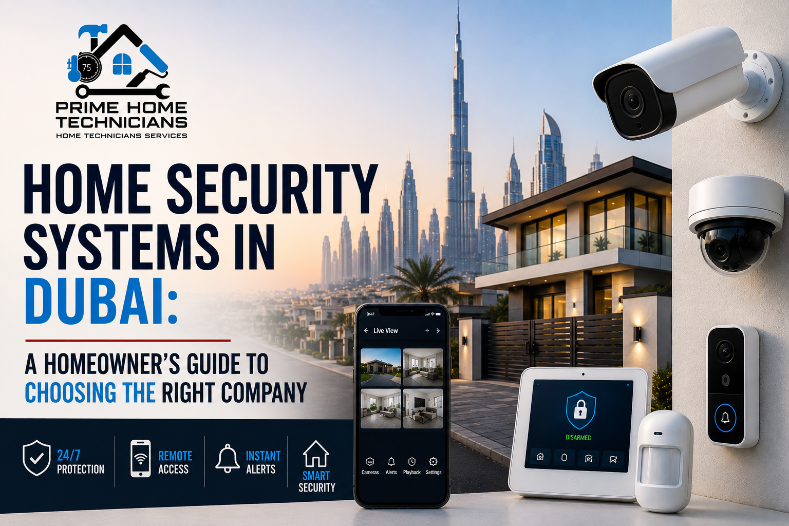 Read more about the article Home Security Systems in Dubai: A Homeowner’s Guide to Choosing the Right Company
