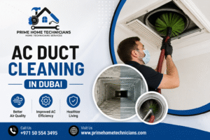 AC duct cleaning service in Dubai
