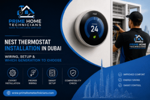 Nest Thermostat Installation in Dubai