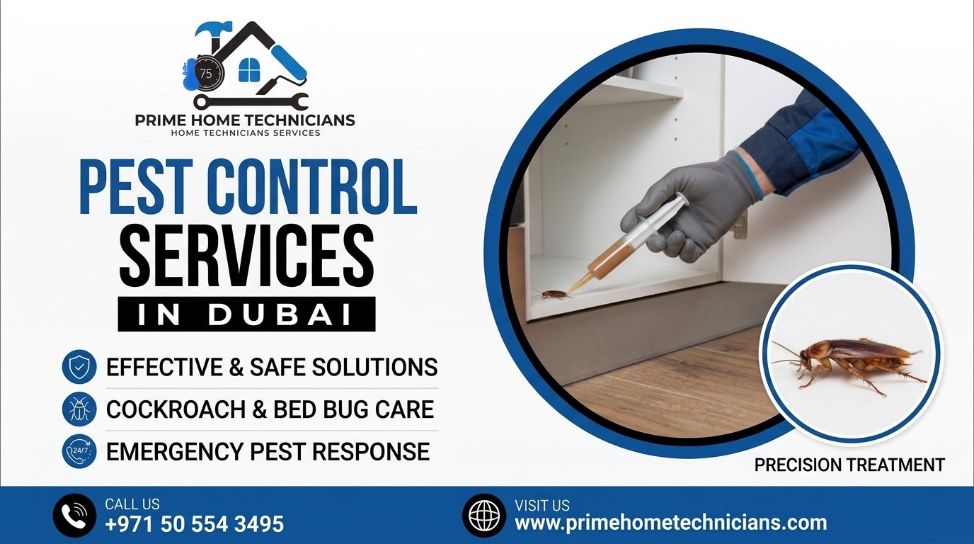 Pest control services in Dubai